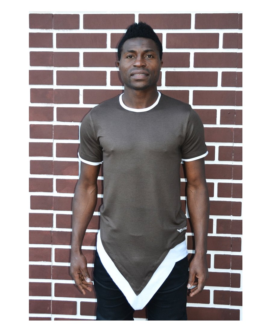 T-shirt ''Brown&White'' - Fatai Style