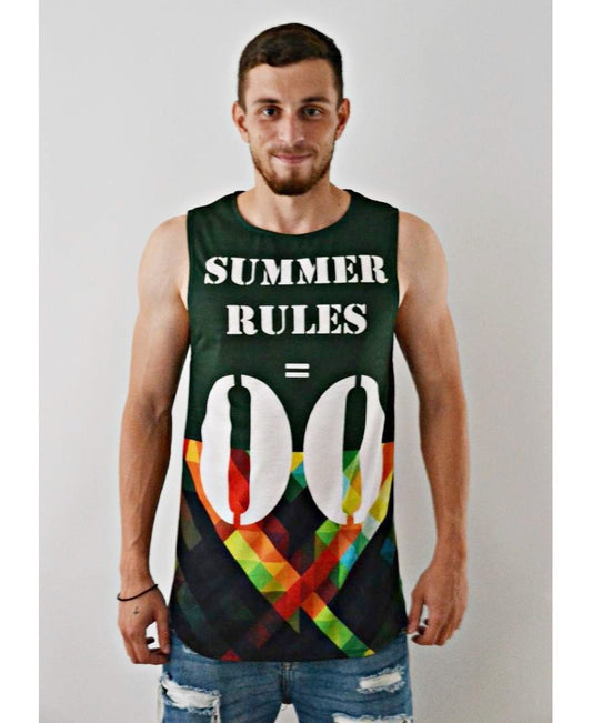 Sleeveless Top ''00Rules'' - Fatai Style