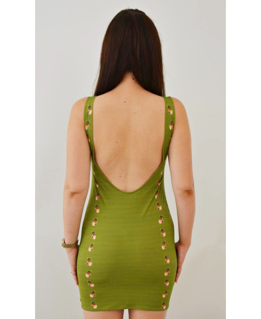 Dress ''DeepGreen'' - Fatai Style