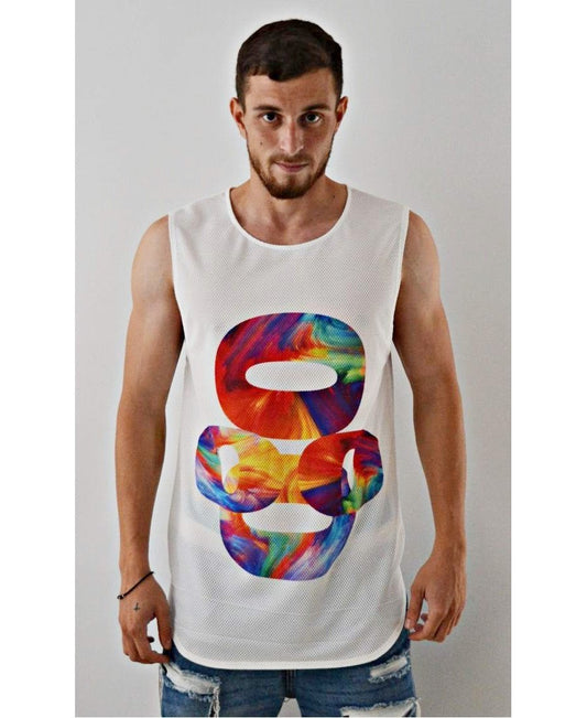 Sleeveless Top ''Colorful'' - Fatai Style