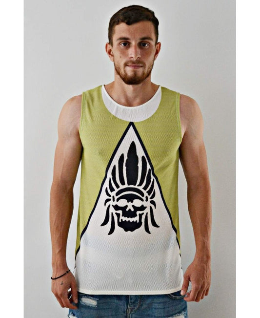 Sleeveless Top ''Trio'' - Fatai Style