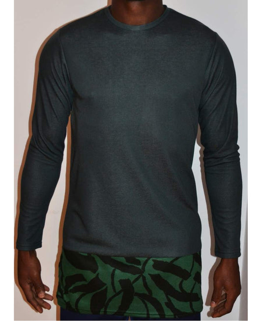 Shirt ''Black Leaves'' - Fatai Style