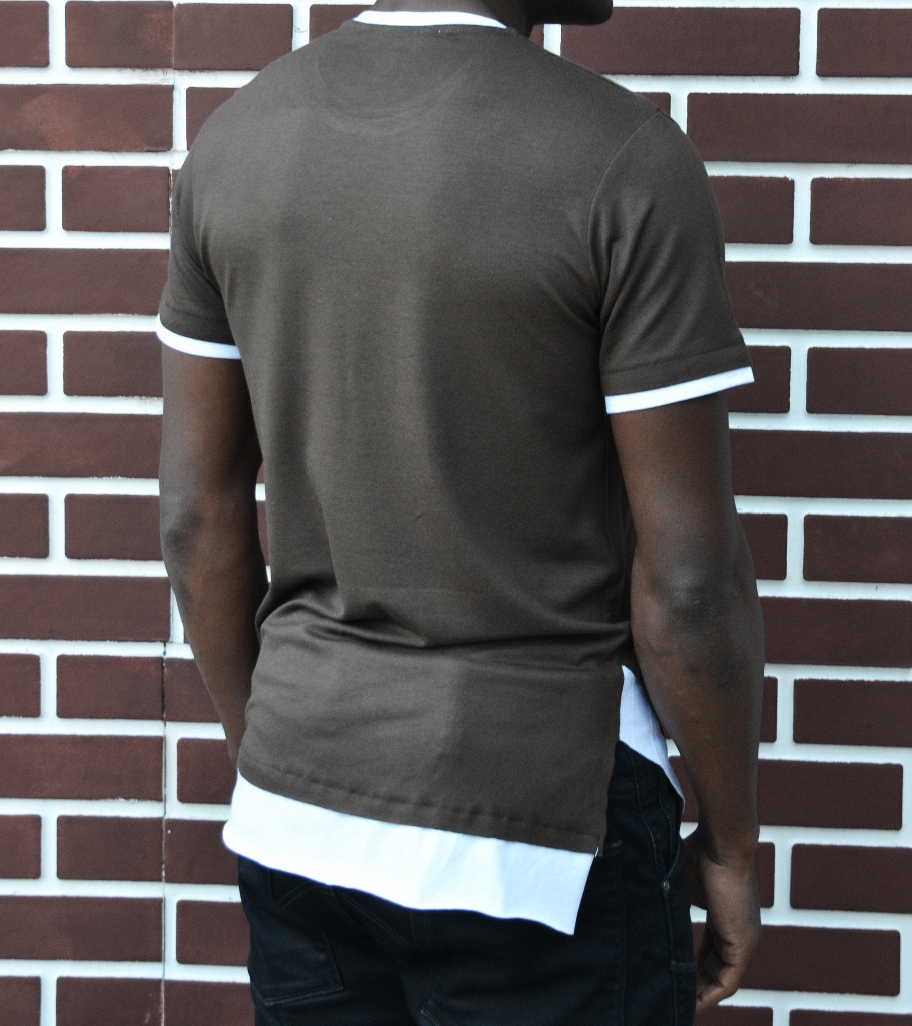 T-shirt ''Brown&White'' - Fatai Style