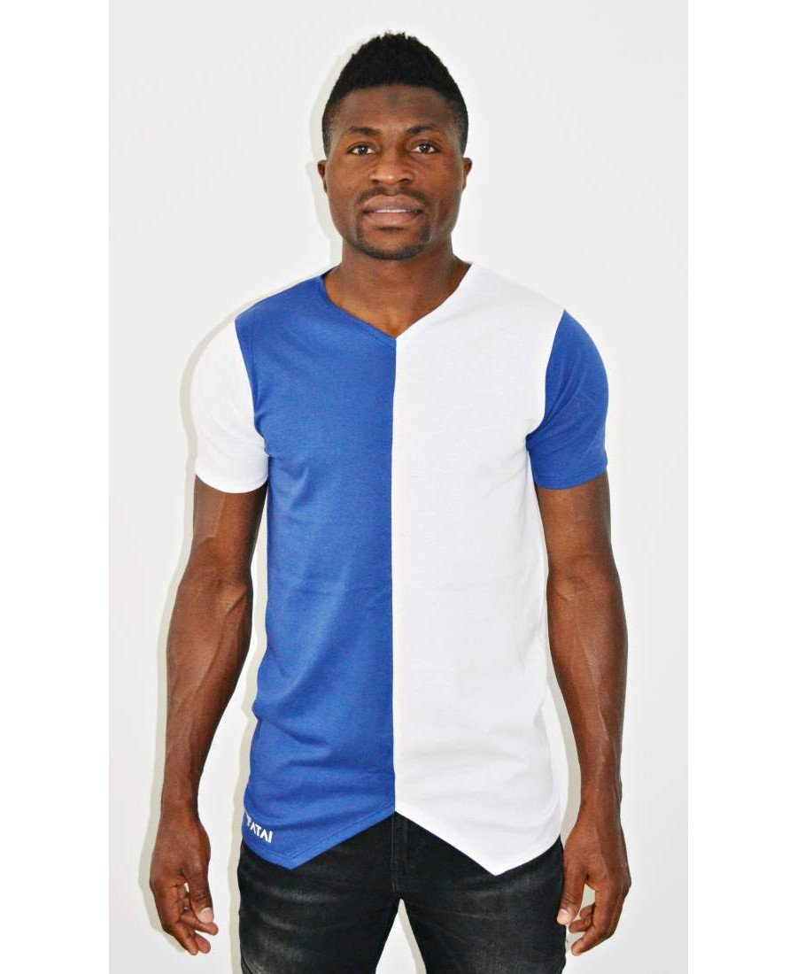T-shirt ''White&Blue'' - Fatai Style