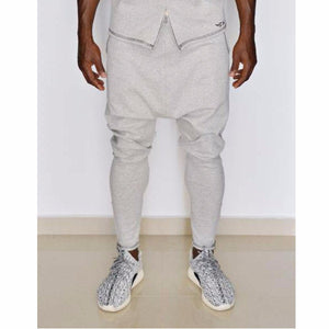 Grey trousers with dark sewing - Fatai Style