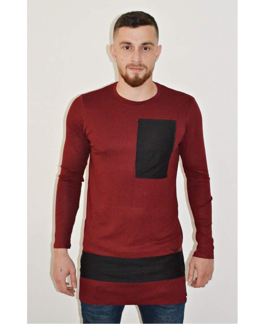 Shirt ''DarkRed&Black'' - Fatai Style