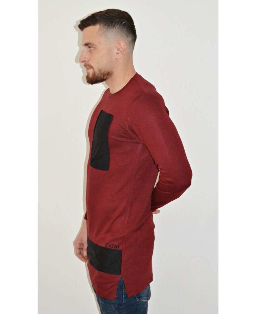 Shirt ''DarkRed&Black'' - Fatai Style