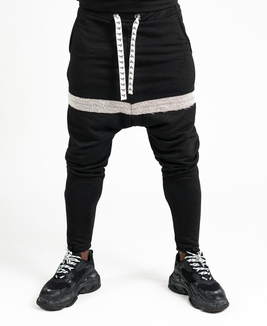 Black trousers with special design - Fatai Style