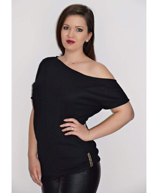 Top ''ElegantBlack'' - Fatai Style