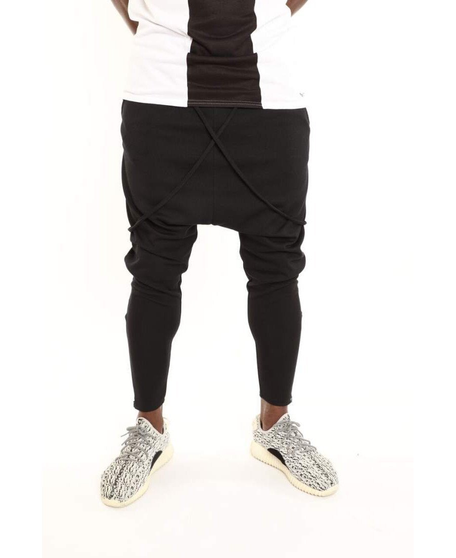 Black trousers with special design - Fatai Style