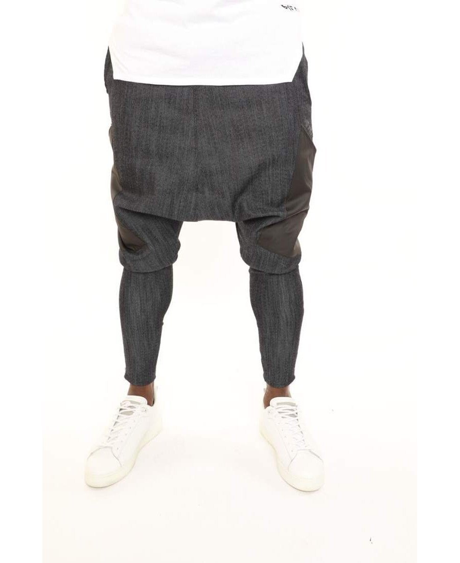 Dark blue jeans with black pockets - Fatai Style