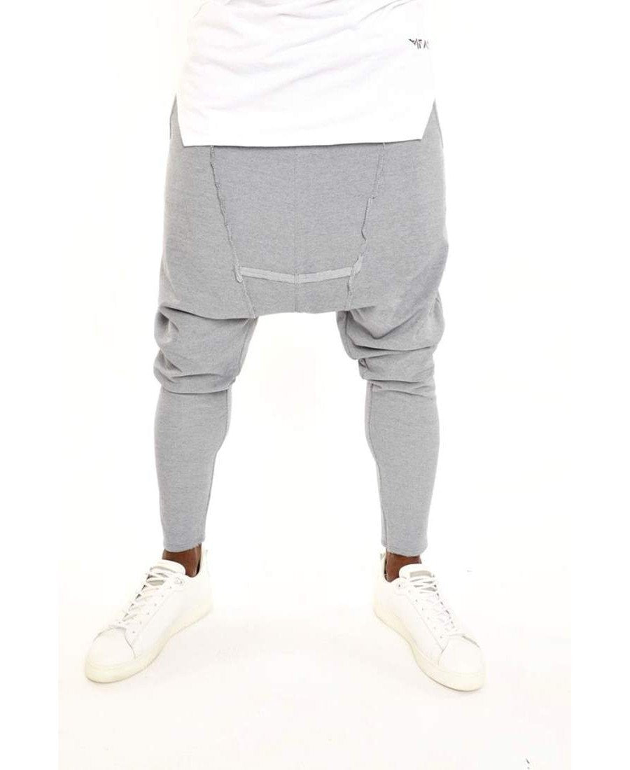 Grey trousers with front design - Fatai Style