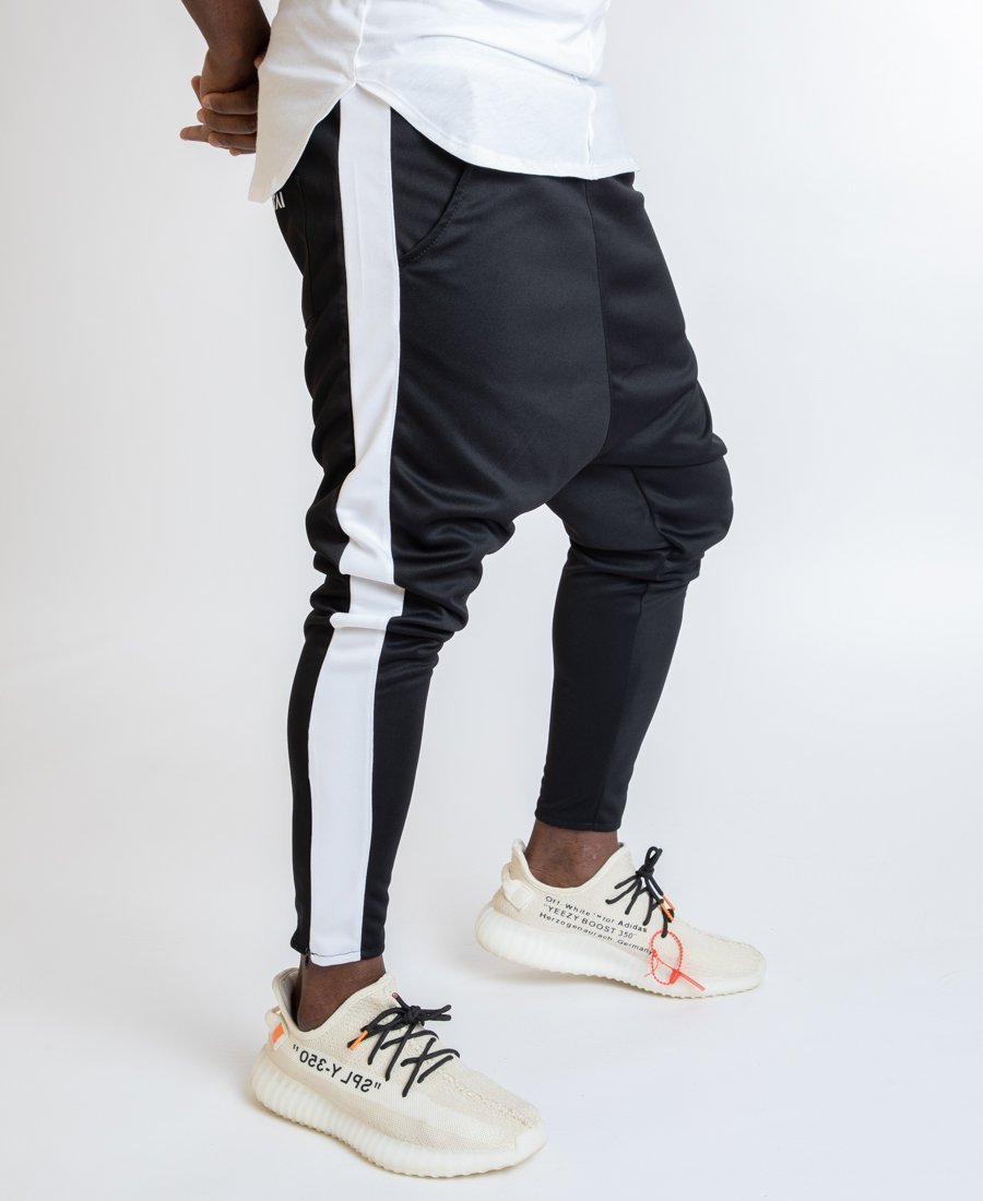 Black trousers with white line - Fatai Style