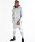 Grey tracksuit with white lines on the front - Fatai Style