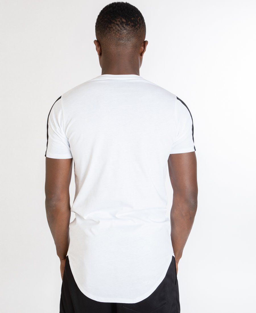 White t-shirt with black design - Fatai Style