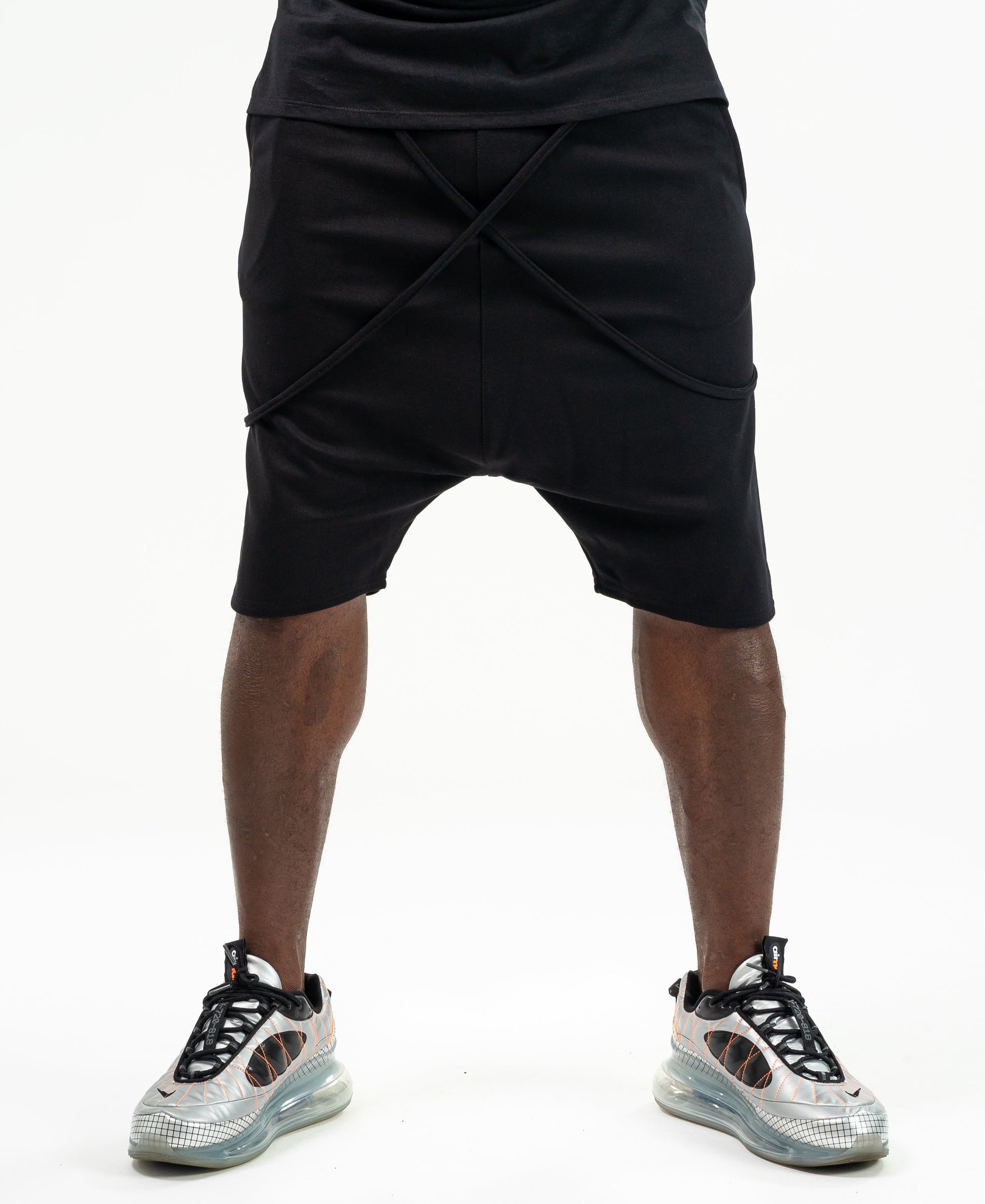 Short Trousers black with special design - Fatai Style