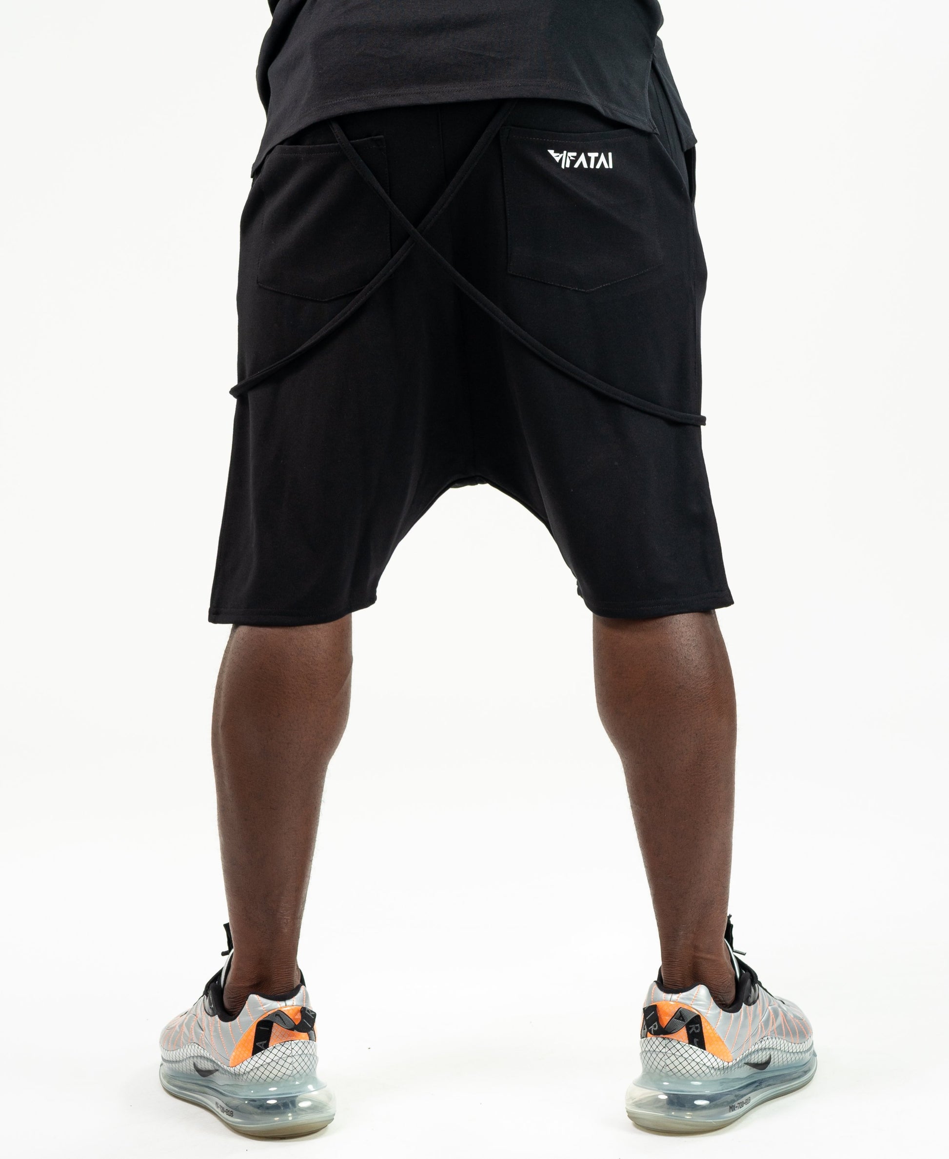Short Trousers black with special design - Fatai Style