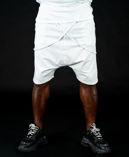 Short Trousers white with special design - Fatai Style