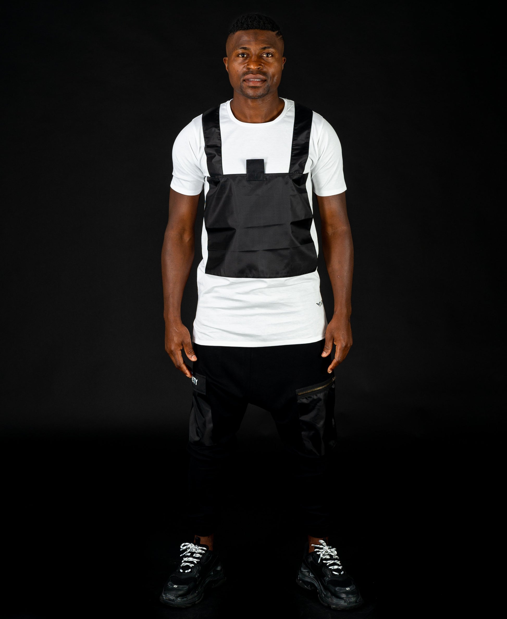 White t-shirt with bulletproof design - Fatai Style