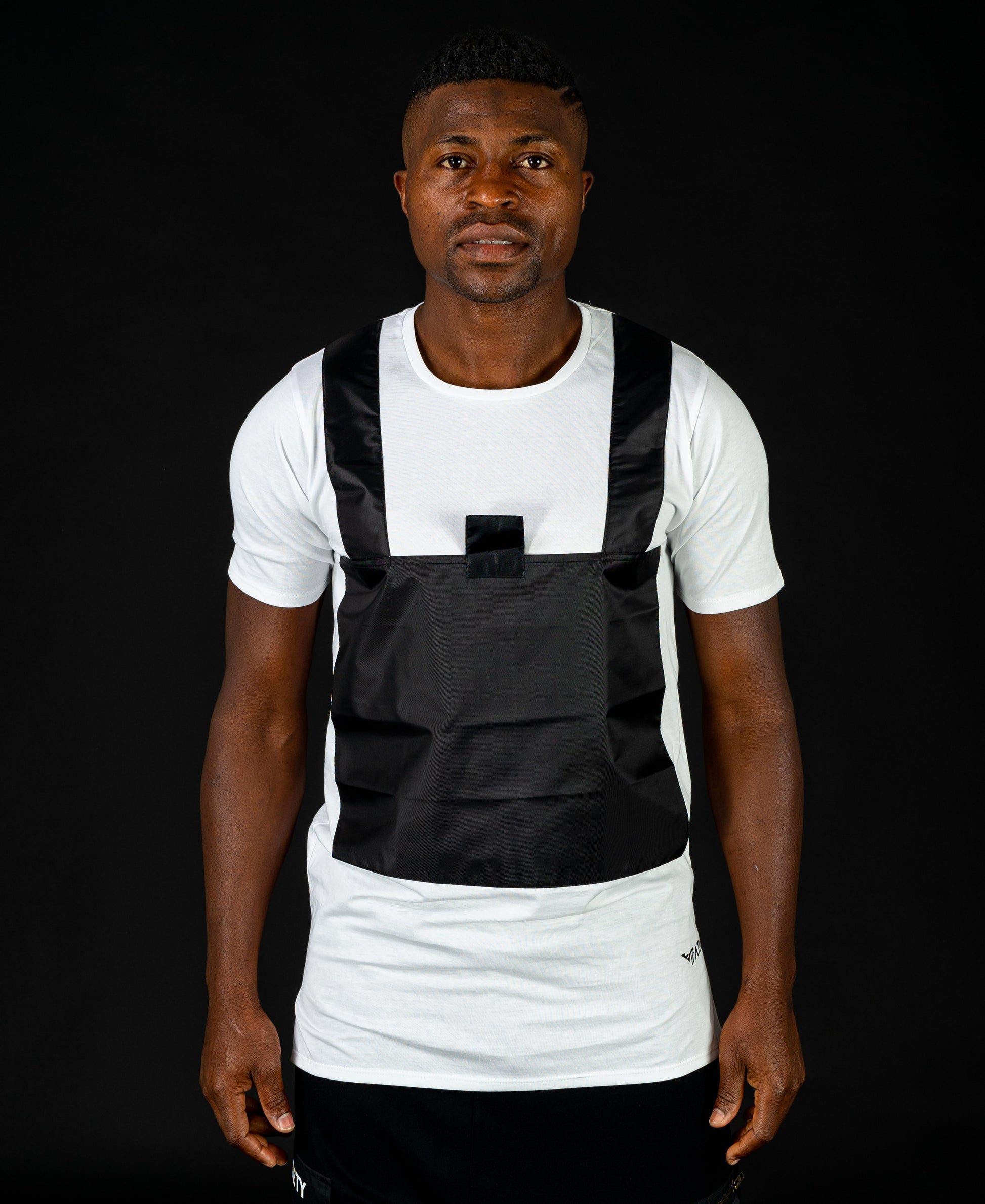 White t-shirt with bulletproof design - Fatai Style