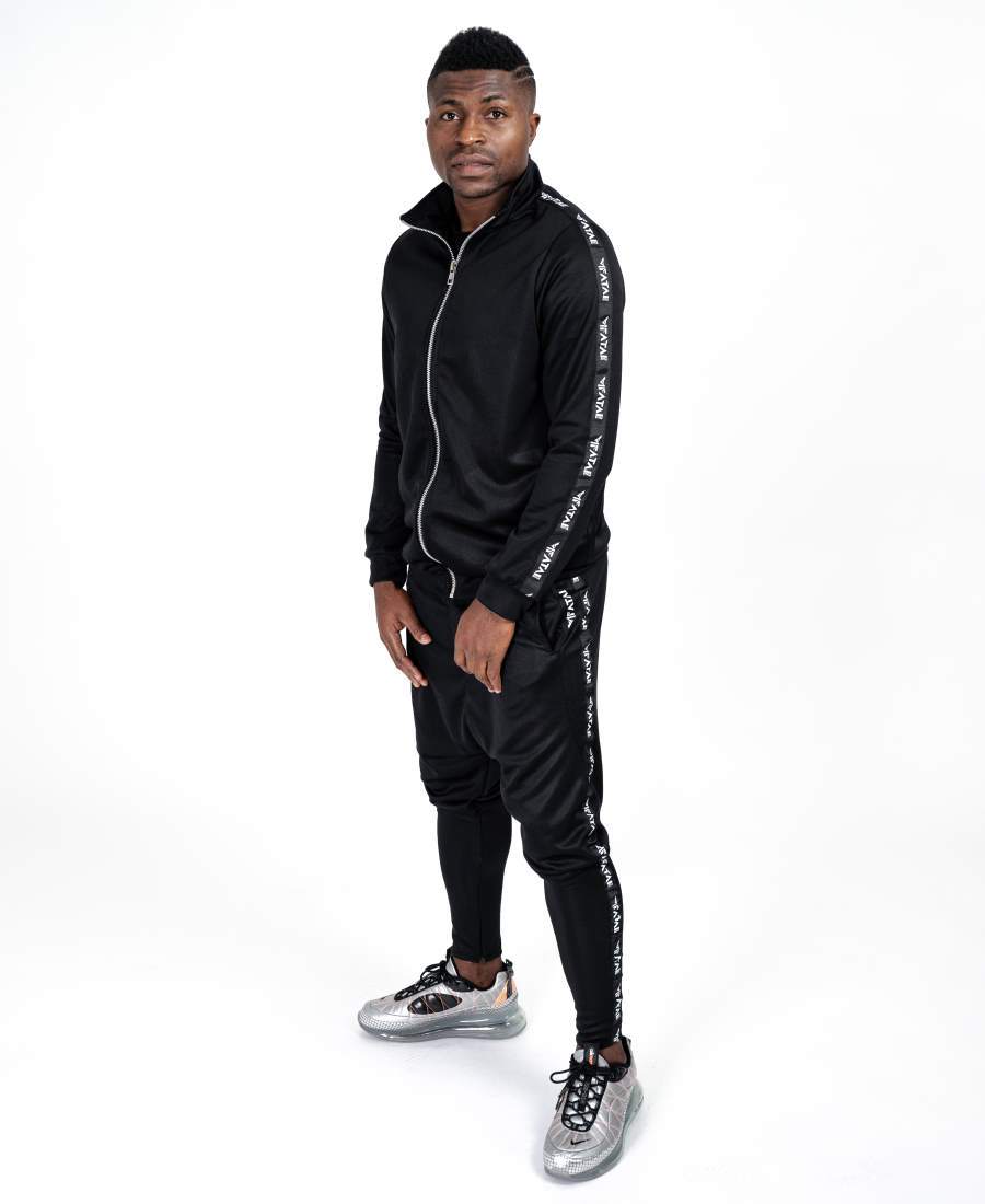 Black tracksuit with big F-sign - Fatai Style
