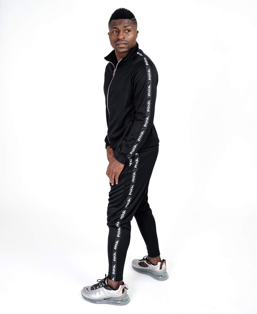 Black tracksuit with big F-sign - Fatai Style
