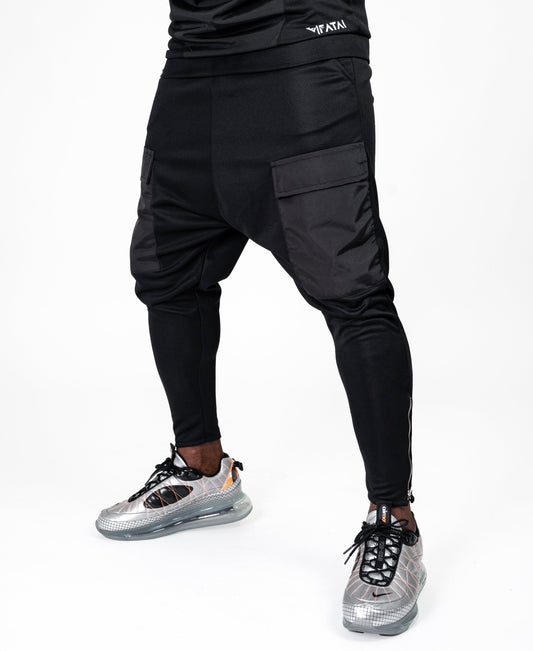 Black trousers with black pockets - Fatai Style