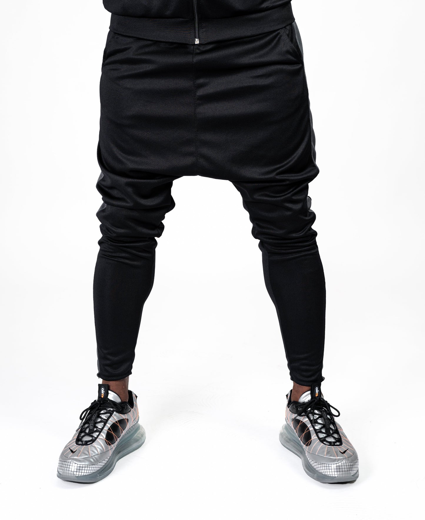 Black trousers with grey line - Fatai Style