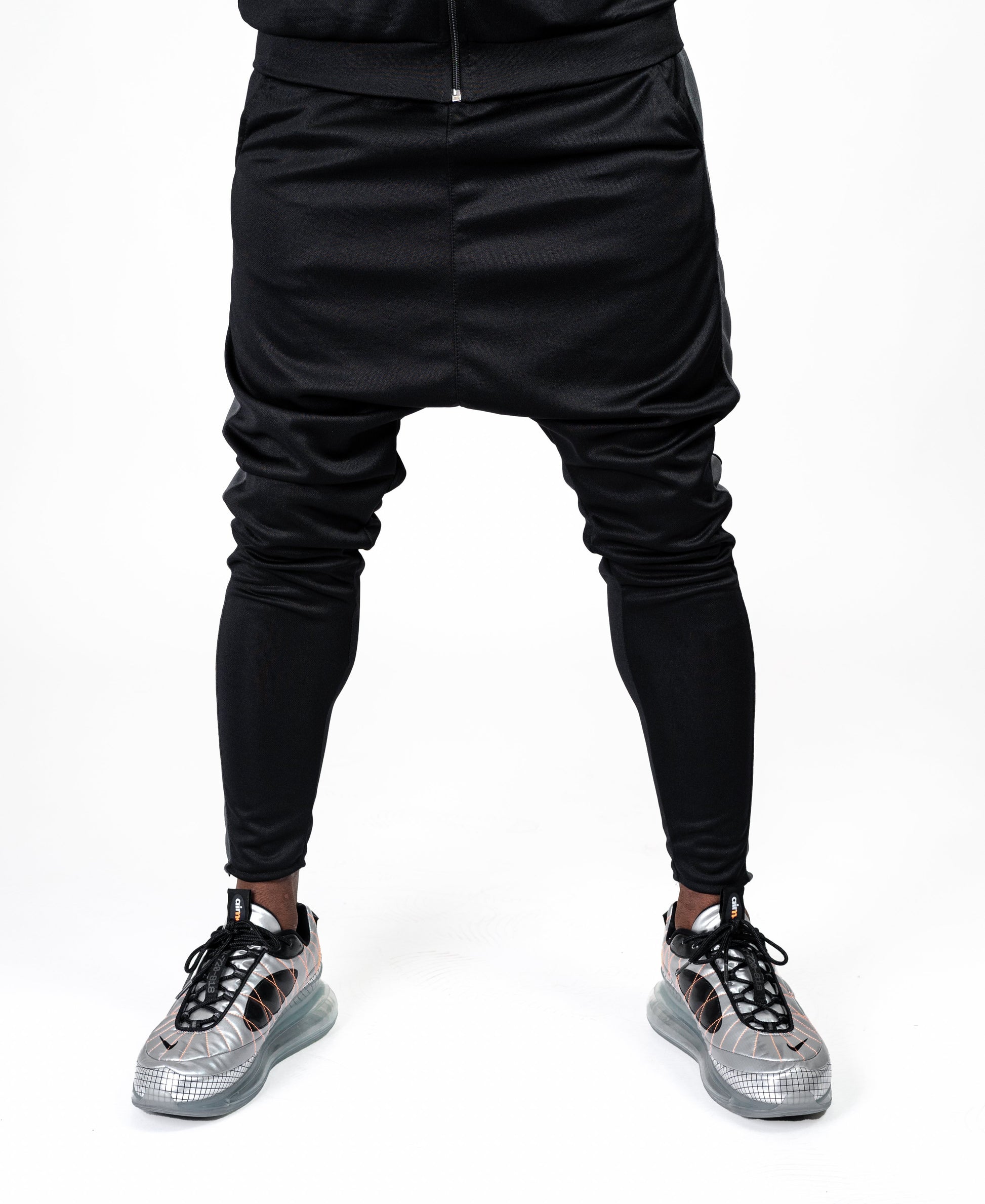 Black trousers with grey line - Fatai Style