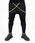 Black trousers with yellow design - Fatai Style