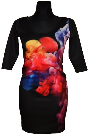 Dress ''Colorful Smoke'' - Fatai Style