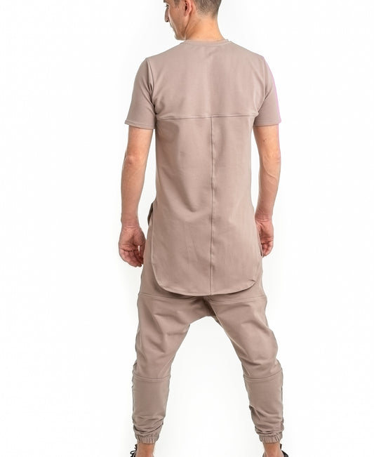 Compleu capuccino cu pantalon lung