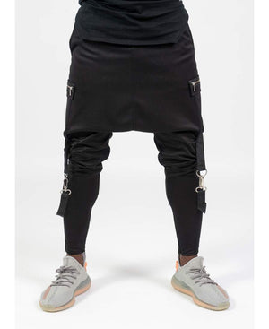 Black trousers with two designs - Fatai Style