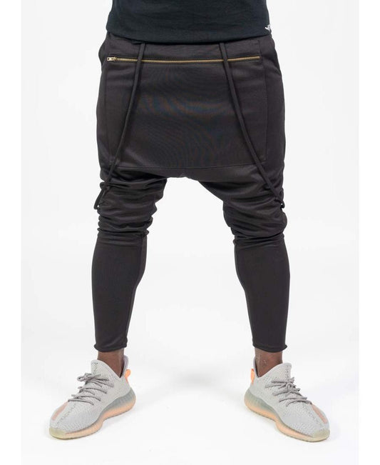 Black trousers with front pocket - Fatai Style