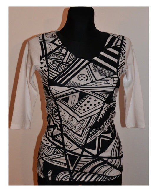 Shirt ''White&Black'' - Fatai Style
